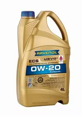 RAVENOL ECS 0W20 CLEANSYNTO A1/B1 SN RC 4L 