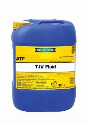 RAVENOL ATF FLUID T-IV VW AUDI TOYOTA BMW GM 10L 