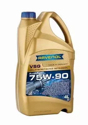 RAVENOL VSG 75W90 API GL-4 GL-5 MERCEDES BMW 4L 