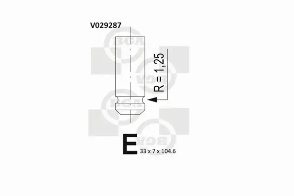 BGA ZAWÓR SSĄCY V029287 