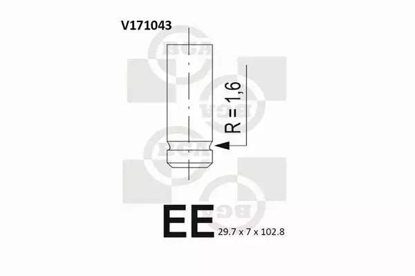 BGA ZAWÓR WYDECHOWY V171043 