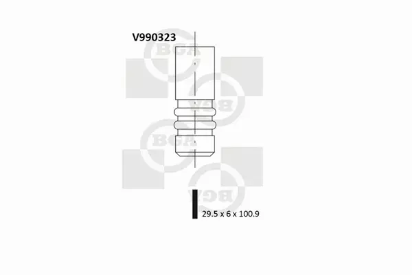 BGA ZAWÓR SSĄCY V990323 