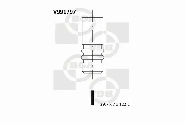 BGA ZAWÓR SSĄCY V991797 