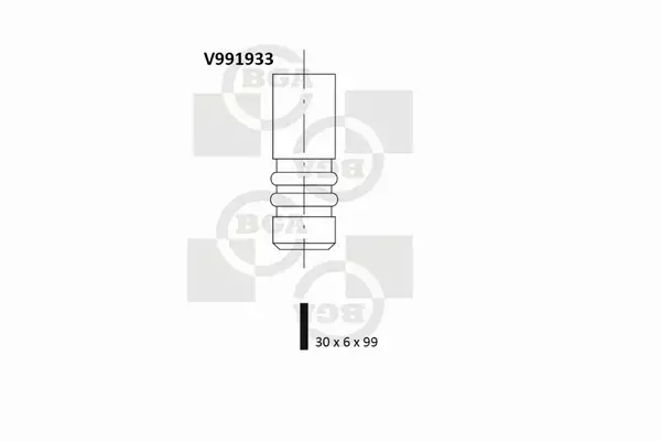 BGA ZAWÓR SSĄCY V991933 