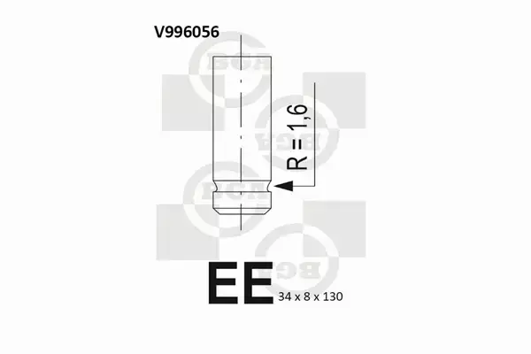 BGA ZAWÓR WYDECHOWY V996056 