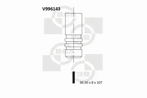 BGA ZAWÓR SSĄCY V996143 