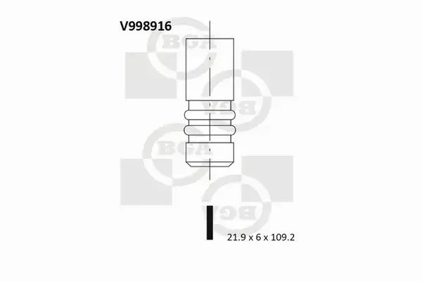 BGA ZAWÓR SSĄCY V998916 