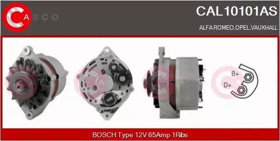 CASCO ALTERNATOR CAL10101AS 