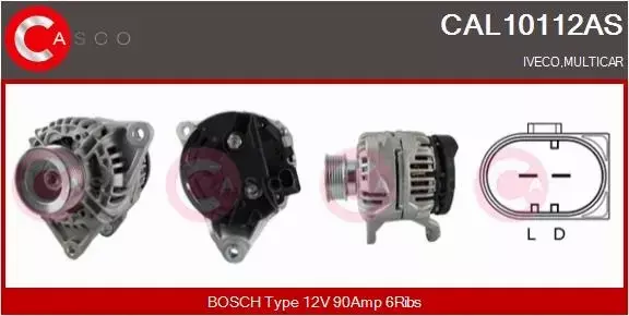 CASCO ALTERNATOR CAL10112AS 