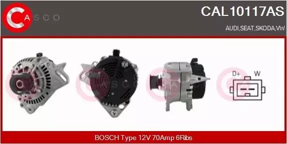 CASCO ALTERNATOR CAL10117AS 