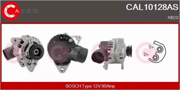 CASCO ALTERNATOR CAL10128AS 