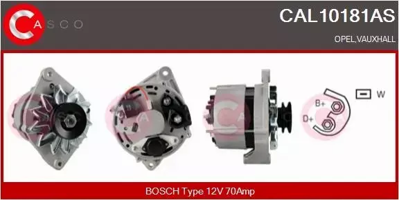 CASCO ALTERNATOR CAL10181AS 