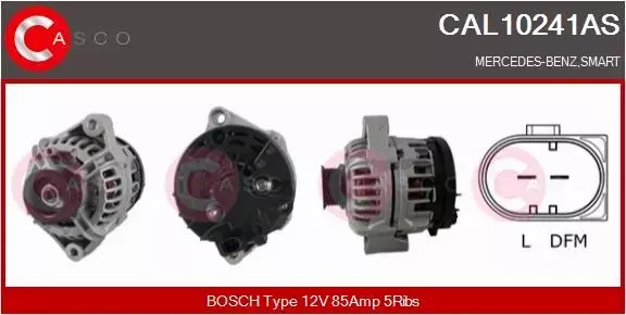 CASCO ALTERNATOR CAL10241AS 