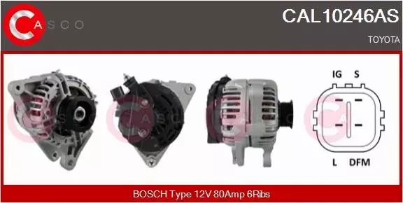 CASCO ALTERNATOR CAL10246AS 