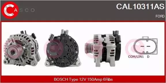 CASCO ALTERNATOR CAL10311AS 