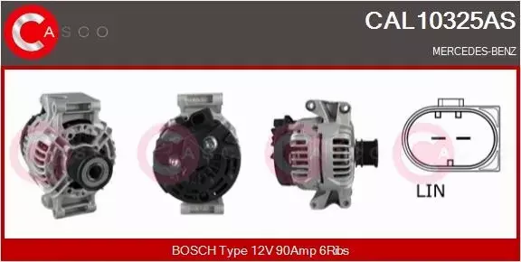 CASCO ALTERNATOR CAL10325AS 