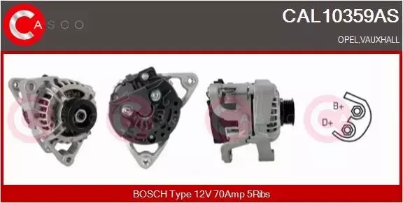 CASCO ALTERNATOR CAL10359AS 