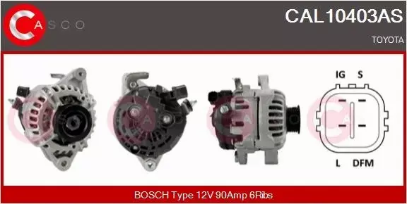 CASCO ALTERNATOR CAL10403AS 