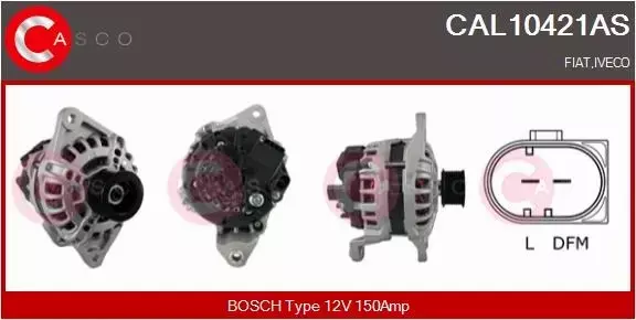 CASCO ALTERNATOR CAL10421AS 