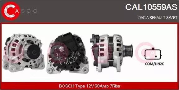 CASCO ALTERNATOR CAL10559AS 