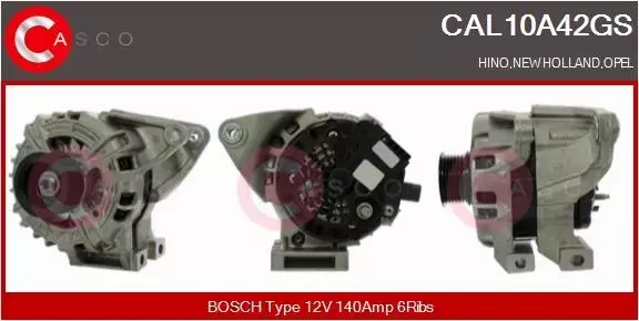 CASCO ALTERNATOR CAL10A42GS 