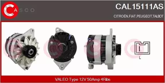 CASCO ALTERNATOR CAL15111AS 