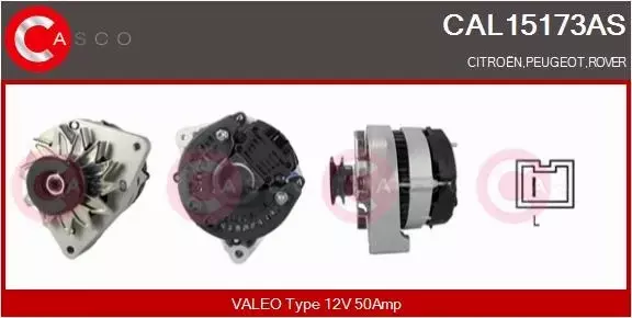 CASCO ALTERNATOR CAL15173AS 