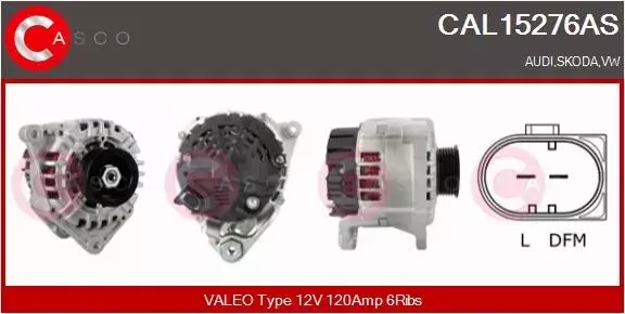 CASCO ALTERNATOR CAL15276AS 