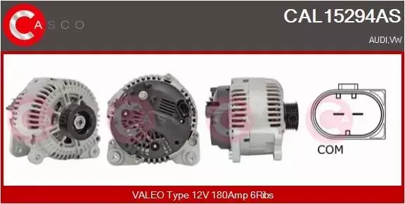 CASCO ALTERNATOR CAL15294AS 