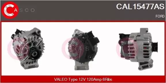 CASCO ALTERNATOR CAL15477AS 