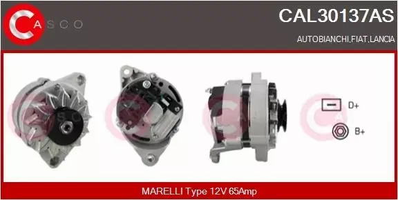 CASCO ALTERNATOR CAL30137AS 