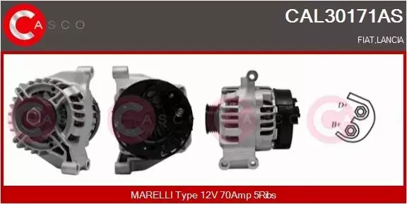 CASCO ALTERNATOR CAL30171AS 