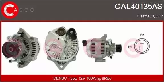 CASCO ALTERNATOR CAL40135AS 