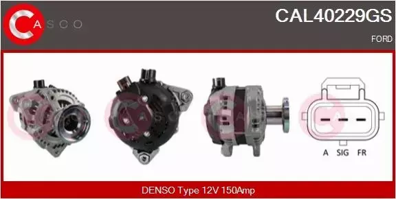 CASCO ALTERNATOR CAL40229GS 