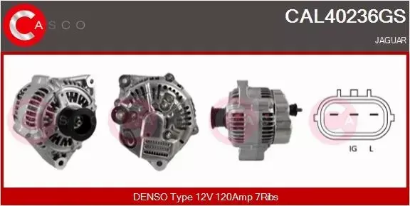 CASCO ALTERNATOR CAL40236GS 