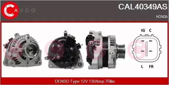 CASCO ALTERNATOR CAL40349AS 