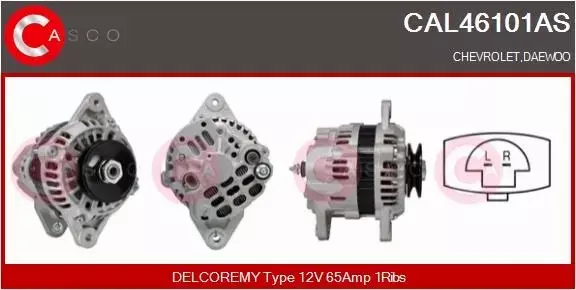 CASCO ALTERNATOR CAL46101AS 