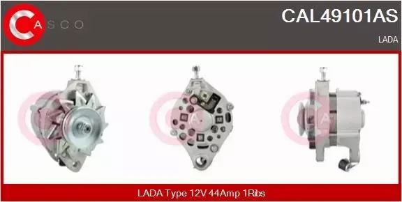 CASCO ALTERNATOR CAL49101AS 