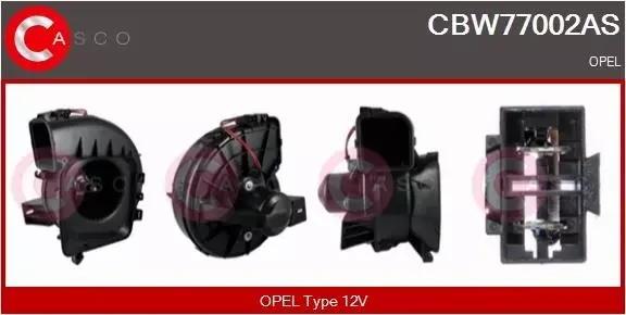 CASCO DMUCHAWA NAGRZEWNICY CBW77002AS 