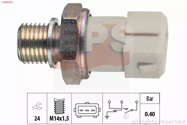 EPS CZUJNIK CIŚNIENIA OLEJU 1.800.070 