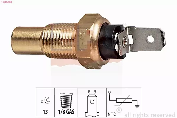 EPS CZUJNIK TEMPERATURY WODY 1.830.080 