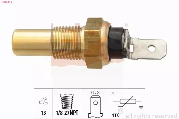 EPS CZUJNIK TEMPERATURY WODY 1.830.115 