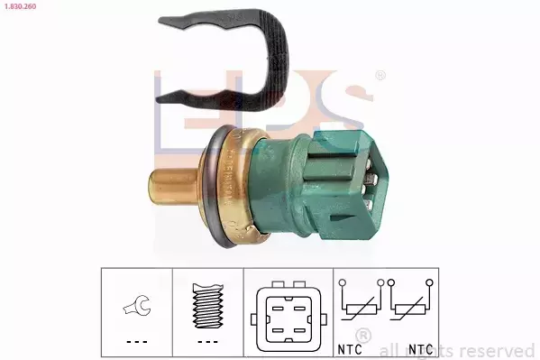 EPS CZUJNIK TEMPERATURY PŁYNU 1.830.260 