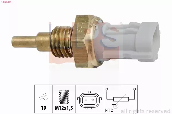 EPS CZUJNIK TEMPERATURY PŁYNU 1.830.351 