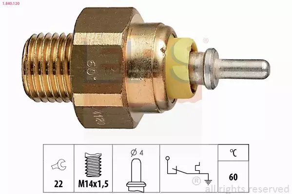 EPS CZUJNIK TEMPERATURY PŁYNU 1.840.120 