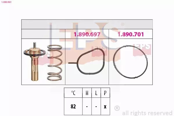EPS TERMOSTAT 1.880.961 