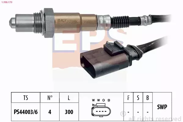 EPS SONDA LAMBDA 1.998.170 