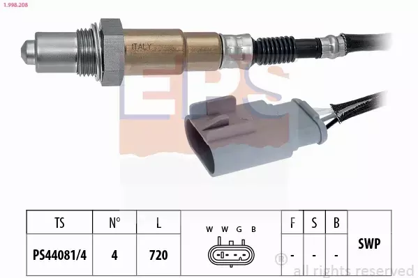 EPS SONDA LAMBDA 1.998.208 