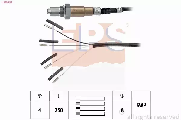 EPS SONDA LAMBDA 1.998.235 