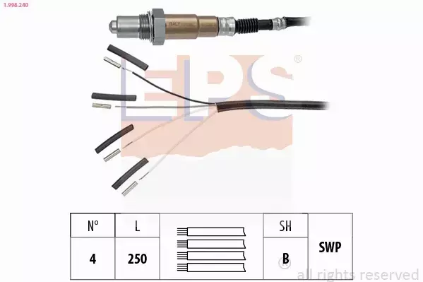 EPS SONDA LAMBDA 1.998.240 